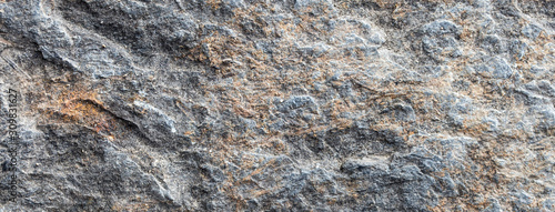 Photo texture of old stone rock surface