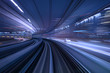 © structuresxx - abstract motion blurred long exposure train