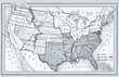 © Phil Cardamone - Map of free, slave and undecided states 1857