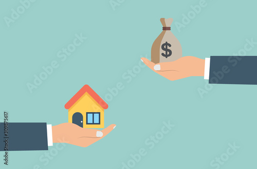 Fotomural Buying-selling houses, refinance your houses, Change Assets Capitalization