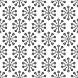 © infinetsoft - Geometric tiny black star design circle seamless pattern. Fabric designs, wallpaper and tile.
