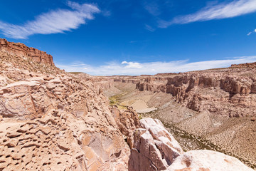 Wall Mural - Panoramic view at Canyon Anaconda in Bolivia