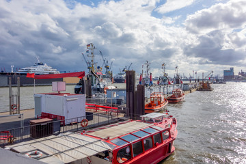 Wall Mural - around Port of Hamburg