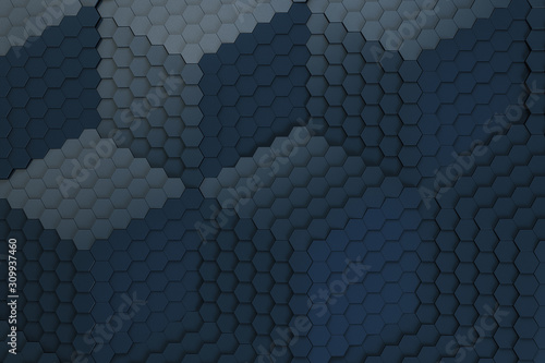 Gray hexagonal
