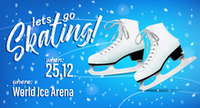 Ice Skating Woman Poster Free Stock Photo - Public Domain Pictures