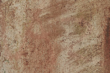Painted Scratched And Cracks Rusty Grunde Textured Surface For Background, Banner And Copy Space