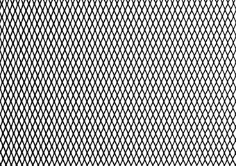 silhouette steel chain link fence pattern