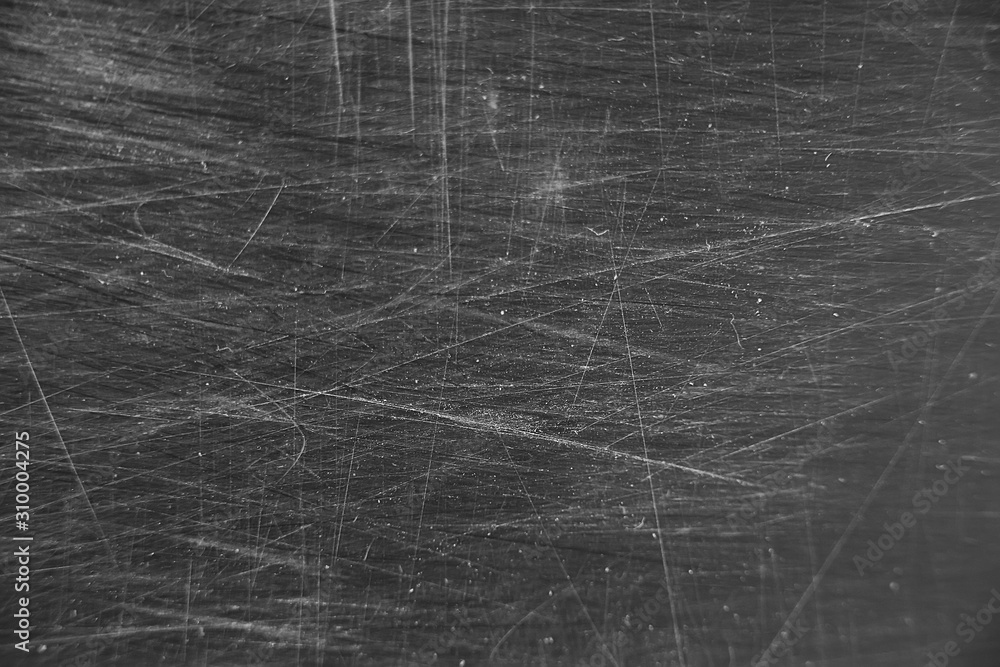 gray background scratch texture / abstract blank, vintage wall texture with scratches wallpaper - obrazy, fototapety, plakaty 