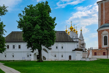 Ryazan Kremlin, side view, Ryazan, Russia