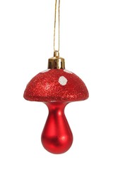 Wall Mural - Christmas bauble on white