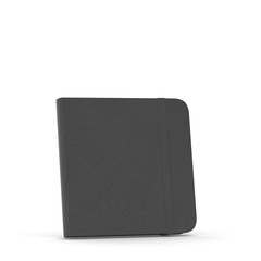 Canvas Print - Blank notebook with elastic band closure mockup