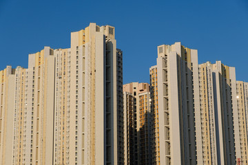 Poster - Residential buildings in Hong Kong