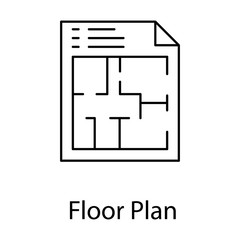 Canvas Print -  Floor Planning 