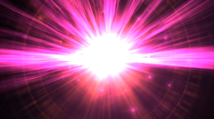 Wall Mural - abstract background of space portals