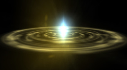 Wall Mural - abstract background of space portals