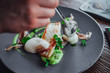 © Aleksandrs Muiznieks - Fish food on plate  in michelin star restaurant