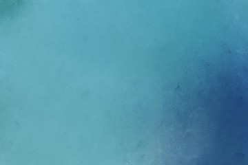 Poster - brushed painted background with cadet blue, teal blue and pale turquoise