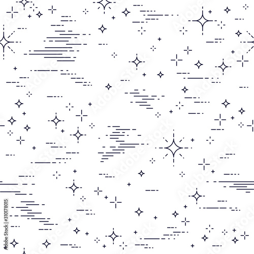 space-seamless-background-with-stars-undiscovered-galaxy-cosmic-fantastic-and-interesting-textile-fabric-for-children-endless-tiling-pattern-vector-illustration