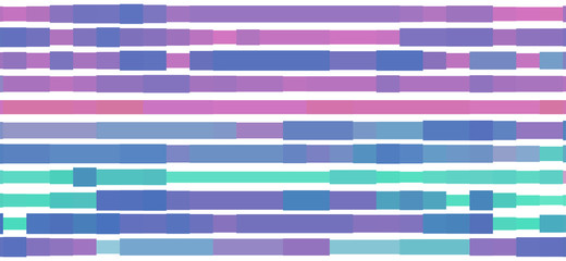 Poster - Tech background with lilac, blue and turquoise stripes. Simple vector pattern