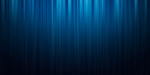 Wall Mural - Blue stage curtain background with copy space