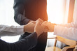 © kittisak - Teamwork Join Hands Support Together Collaboration Concept.Young Asian business people show symbolic hand for promised purpose to achieve the goal.