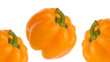 Orange Bell Peppers .	