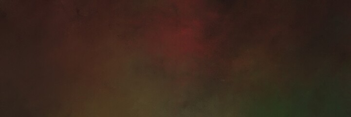 Wall Mural - very dark pink, old mauve and dark olive green colored vintage abstract painted background with space for text or image. can be used as header or banner