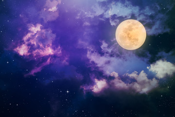 colorful night sky