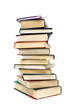 © evgenyi - Stack of books isolated on a white background