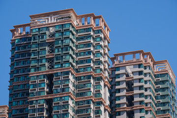 Poster - Residential buildings in Hong Kong