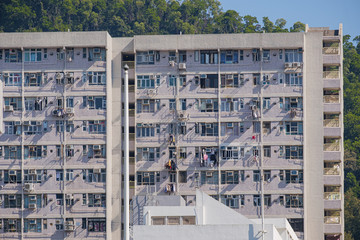 Poster - Residential buildings in Hong Kong