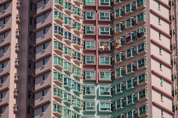 Poster - Residential buildings in Hong Kong