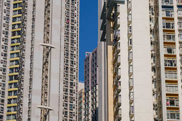 Poster - Residential buildings in Hong Kong