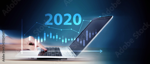 Cuadros en Lienzo The concept of financial trading