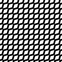 Wall Mural - seamless black and white minimal geometric pattern vector background. perfect for wallpapers, patter