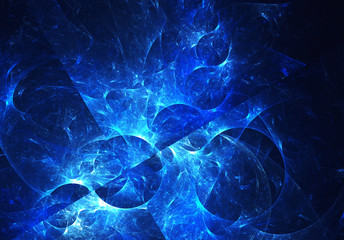 Wall Mural - Abstract color dynamic background with lighting effect. Fractal art
