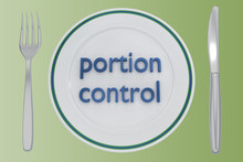 Portion Control Concept