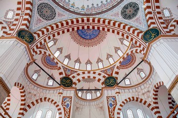 Wall Mural - Sehzade mosque in Istanbul, Turkey