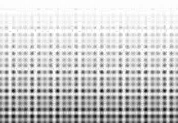 Wall Mural - Abstract halftone dotted background. Monochrome pattern with dot and circles.  Vector modern futuristic texture for posters, sites, business cards, postcards, interior design, labels and stickers.