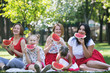 © Sergii Mostovyi - happy family at a picnic