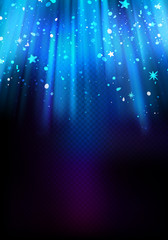Aufkleber - abstract background with stars