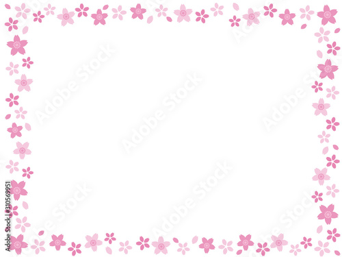 桜 フレーム イラスト Wall Mural Blossom Blossom Wallpaper Murals こけ田 桜 フレーム イラスト Wall Mural Blossom Blossom Wallpaper Murals こけ田