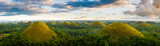 Fototapeta  - Bohol chocolate hills panorama
