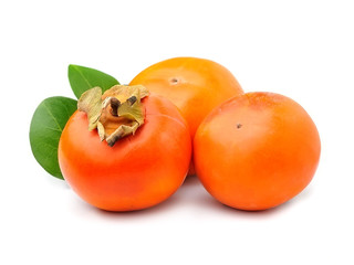 Sticker - Persimmon fruits .