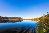 Fototapeta Perspektywa 3d - Majestic Lakes - Schliersee