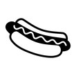 © deny - Hot Dog Icon Vector