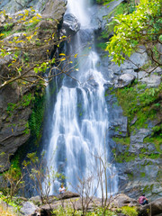 Klong Lan waterfall, the waterfall in Klong Lan National Park, Khlong Lan Phatthana, Kamphaeng Phet/Thailand