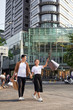 © makistock - Young Asian couple going out for shopping on Le Loi road in Hochiminh city, Vietnam