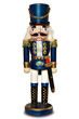 nutcracker german isolated soldier figure christmas decoration