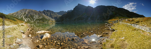 Plakaty Dolina Gąsienicowa  panorama-czarny-staw-gasienicowy-jesien